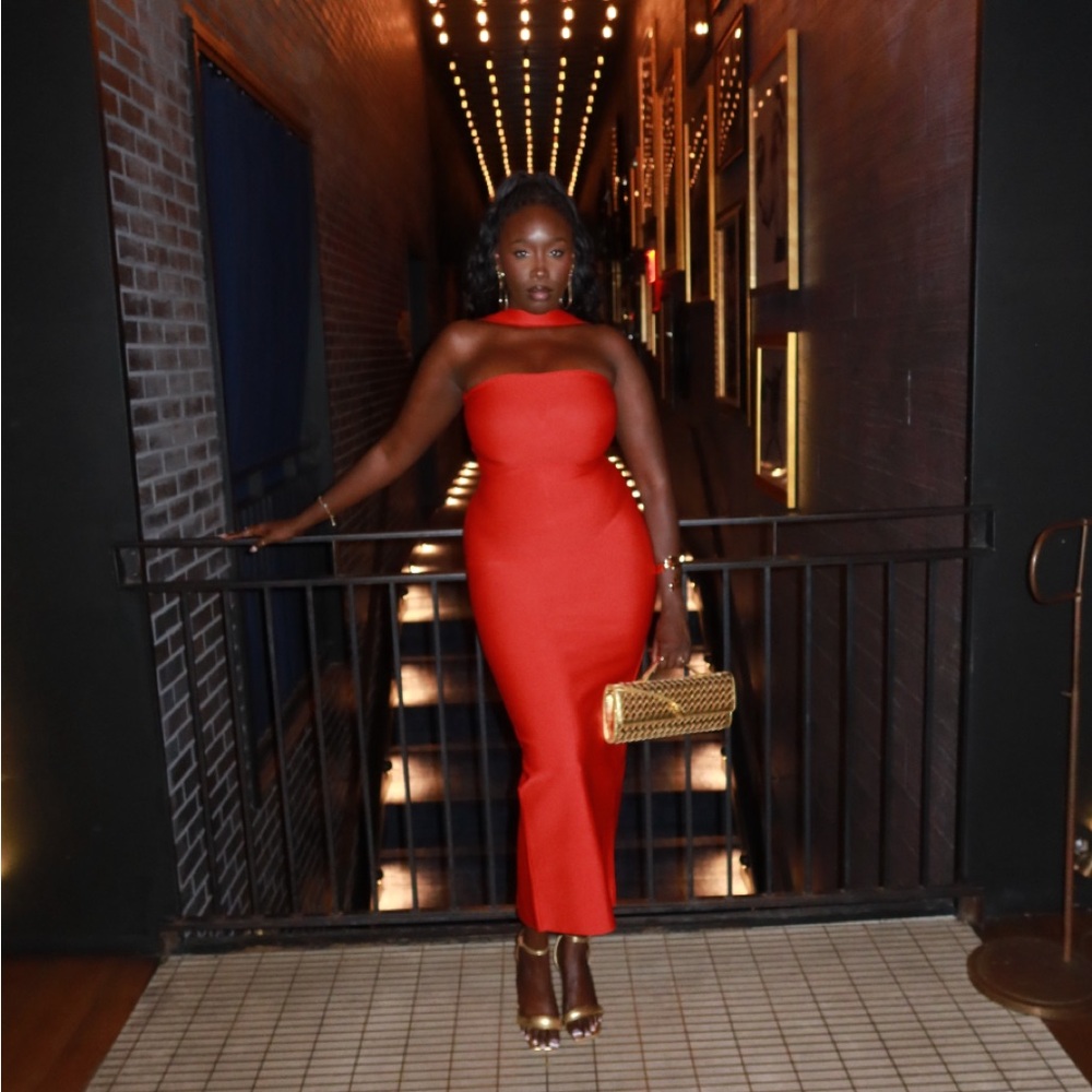 Red Maxi Dress from Bella Barnett